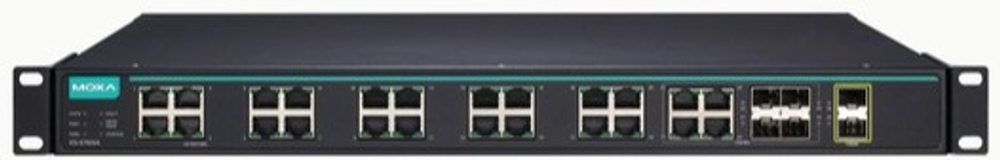 Коммутатор управляемый MOXA ICS-G7826A-2XG-HV-HV-T