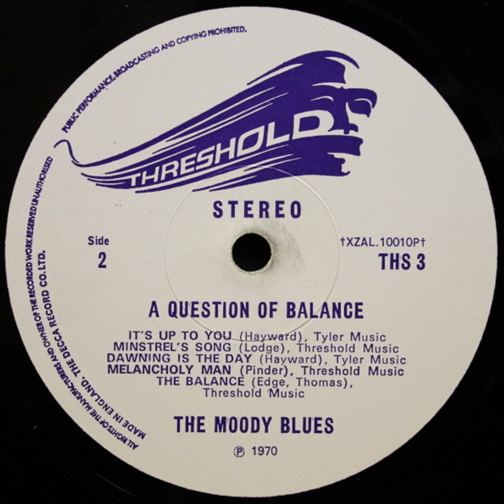 The Moody Blues / A Question Of Balance (LP)