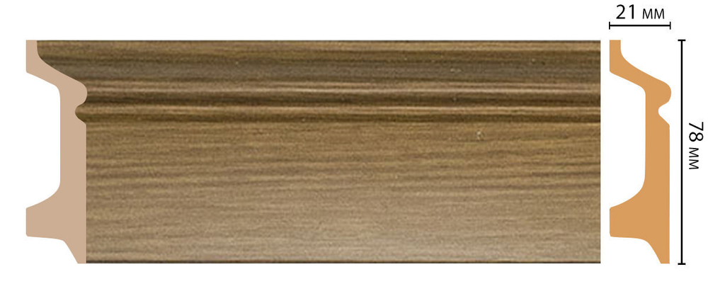 Плинтус  DM D122-73 (78*21*2400мм)