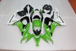 Комплект пластика для мотоцикла Kawasaki ZX-10R 08-10 Зелено-Черный Заводской COLOR+