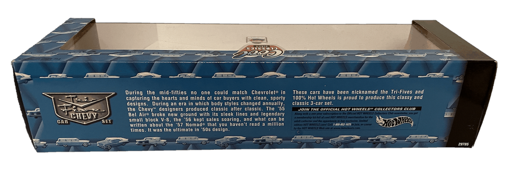 Hot Wheels 100% Cool Classics Series Chevy Car Set (2001)