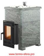 Печь для бани Эверест "Steam Master 18 ЧУГУН" Талькохлорит, S-40