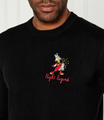 Свитер HERON ST. BARTH X DISNEY ST.Barth - черный(HER0005)