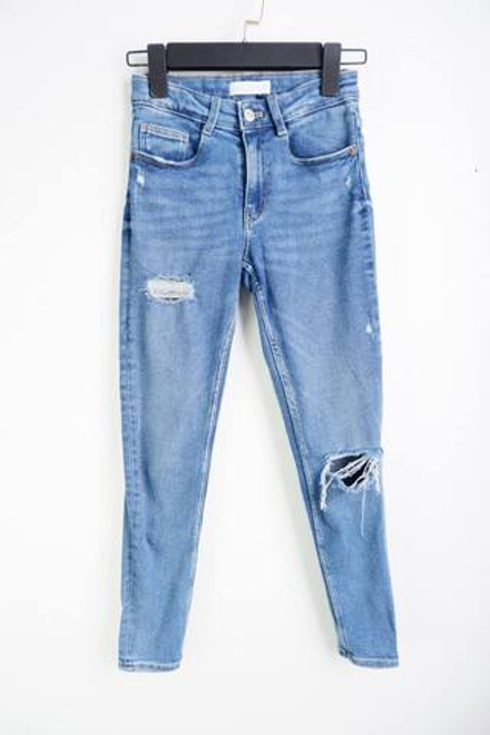 Джинсы Zara для стильной девочки, на 11/12 лет