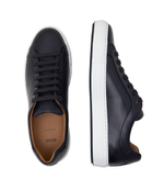 Кожаные кроссовки mirage BOSS BLACK - темно-синий(50499798)