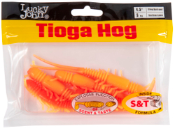 Виброхвосты съедоб. искусст. LJ Pro Series TIOGA HOG 4.5in (11.40)/T54 5шт.