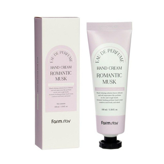 Крем для рук с экстрактом вечерней примулы FARMSTAY Eau De Perfume Hand Cream Romantic Musk 100 мл