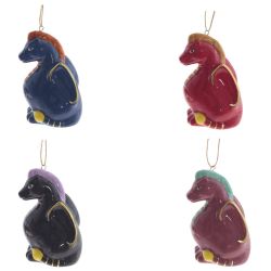 GAEM Украшение новогоднее "Дракон", L6 W5 H9 см, 4в.