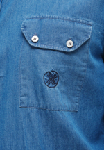 Рубашка мужская Denim BLUE