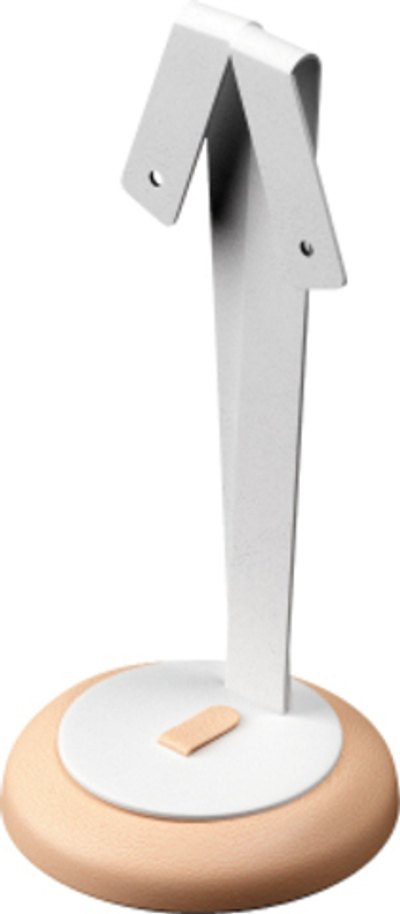 Подставка для гарнитура/ушки/2 отверстия/язычок/накладка/круглое основание/Н-140 мм.