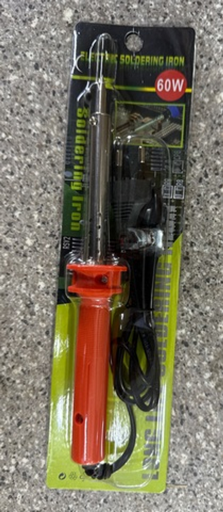 паяльник 60W пластиковая ручка
