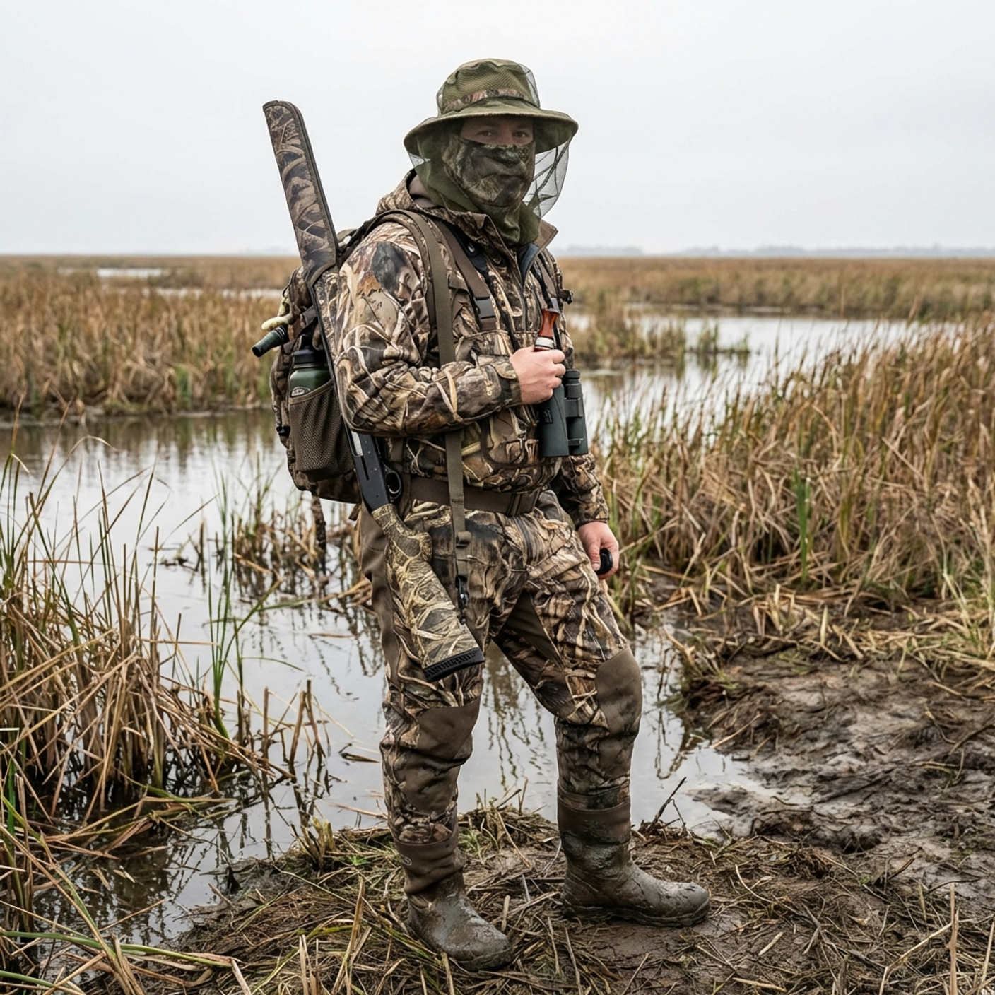 Экипировка для охоты в болотистой местности: что нужно знать новичку
