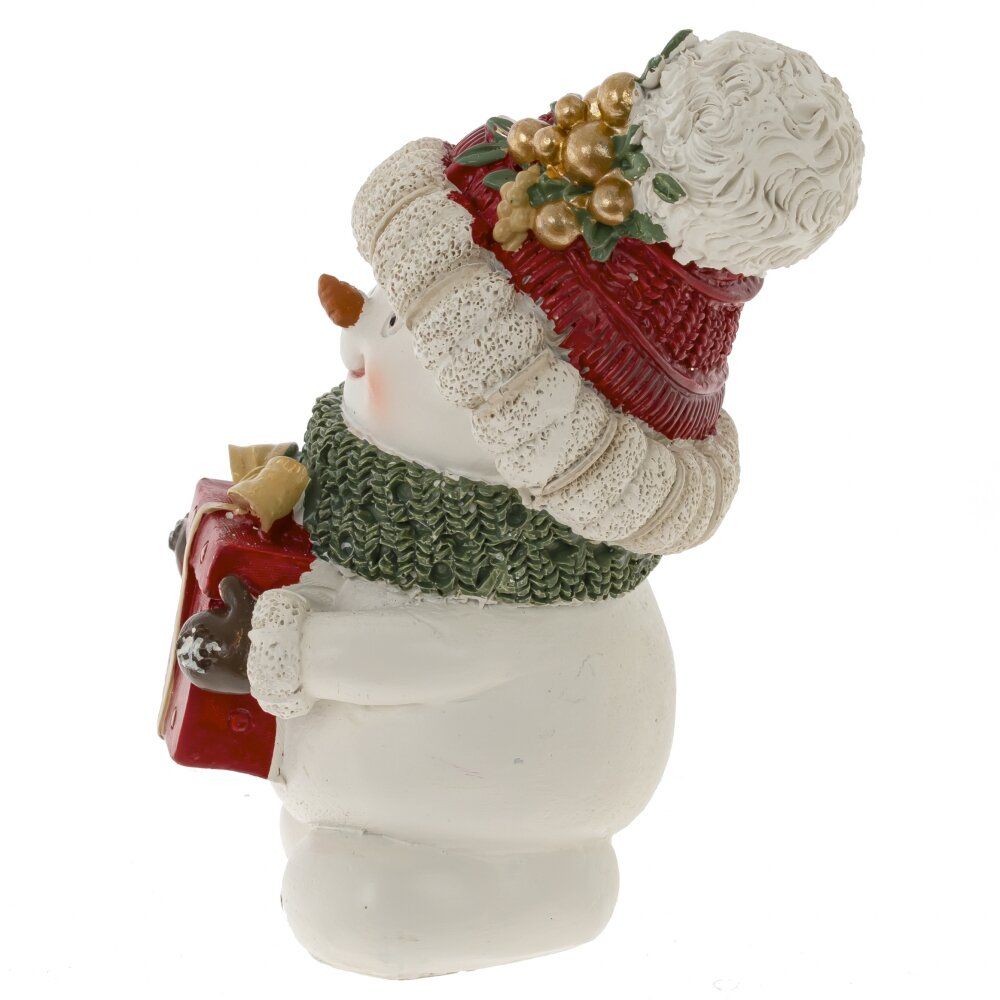 GAEM Фигурка декоративная "Снеговик", L7 W6,5 H10 см, 2в.