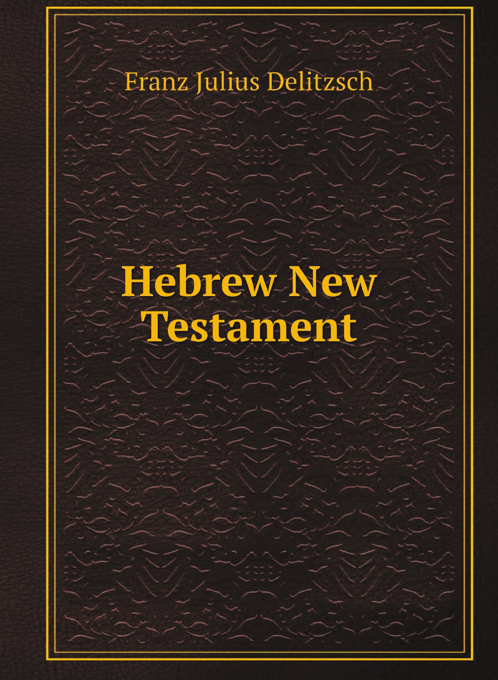 Hebrew New Testament | Franz Julius Delitzsch