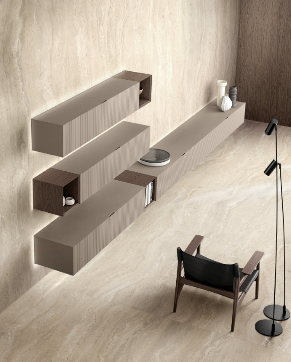 Authentic Luxe Pearl Travertine Matte Silk 6mm 60x120