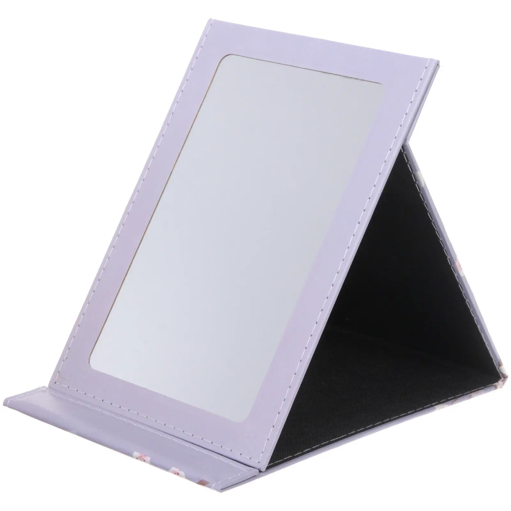 Зеркало косметическое складное «ФОРТУНА БРИ», микс 4 дизайна, сакура, 20*27,5см