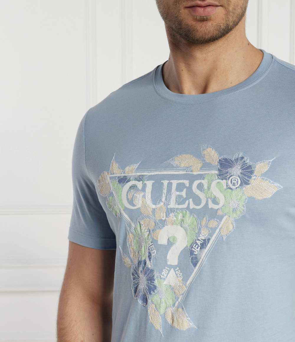 Футболка GUESS - голубой(M4GI11 I3Z14)