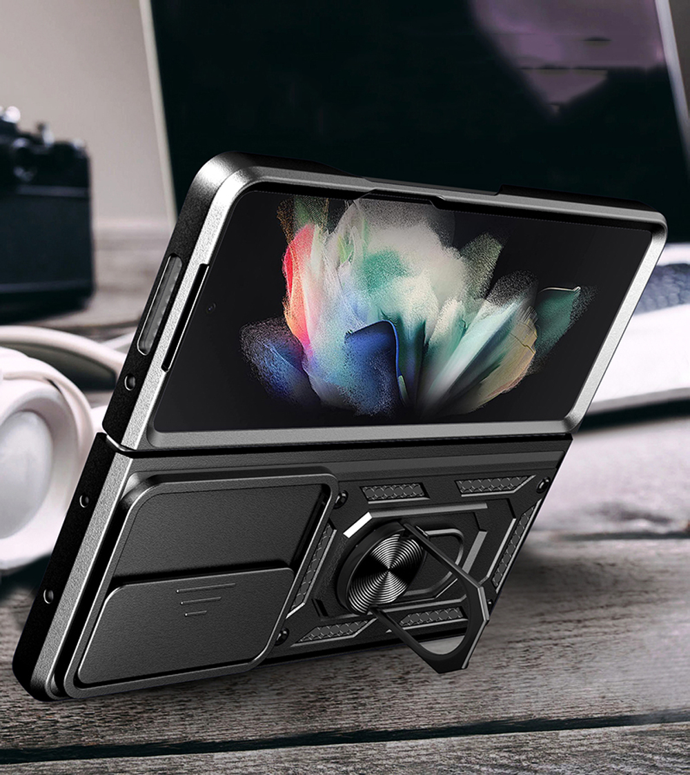 Чехол с кольцом Bumper Case для Samsung Galaxy Z Fold 3