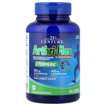 21st Century, Arthri-Flex Advantage + куркума, 90 вегетарианских капсул