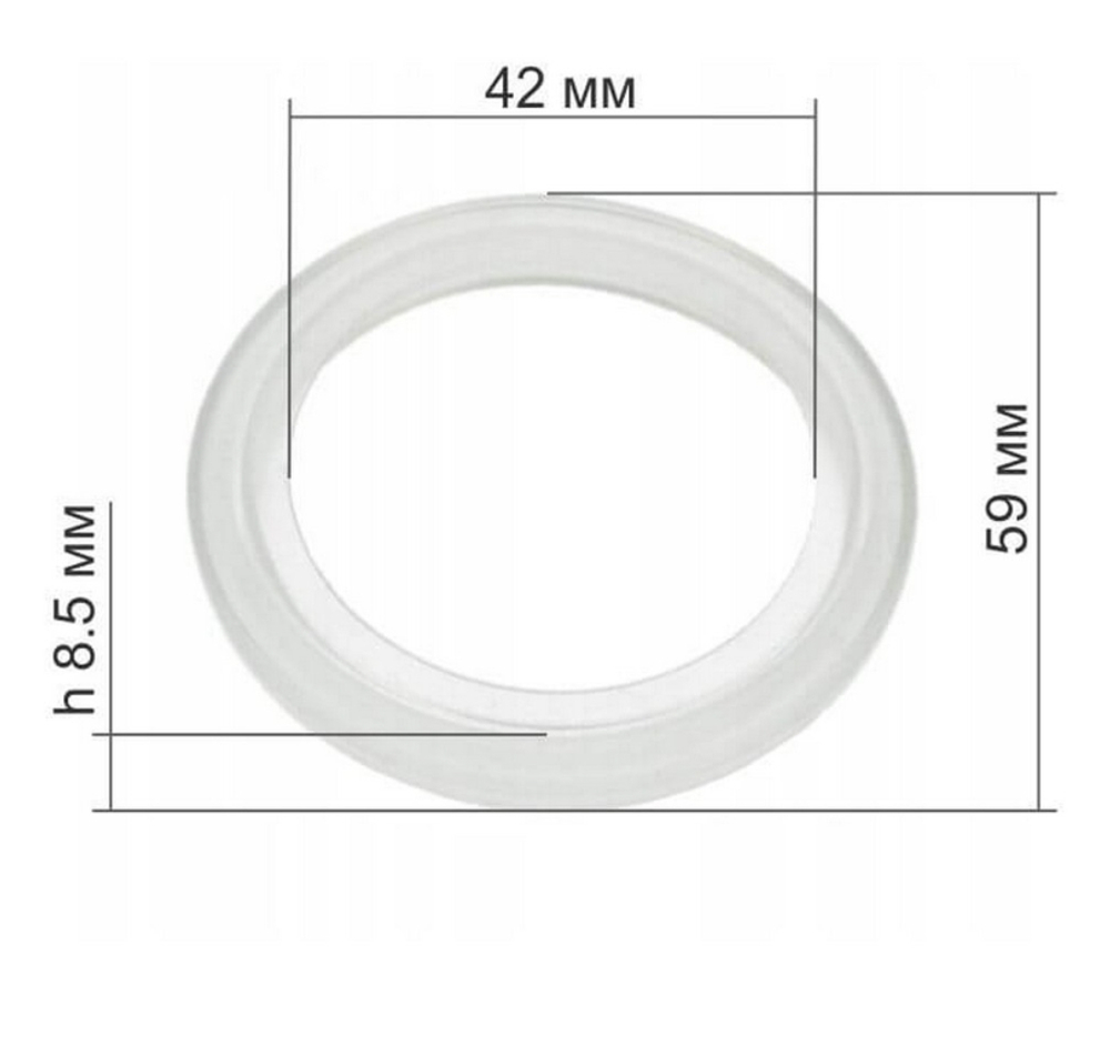 Уплотнитель кофеварки для Bork C700, Krups, Zelmer, 00756787 (2 шт)