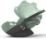 Коляска Cybex Priam IV Rosegold complete Cloud T Leaf Green Plus Base T 3 в 1 Leaf Green