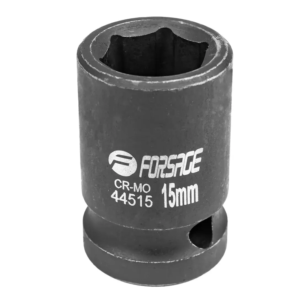 Головка ударная 15мм (6гр.), 1/2'' Forsage F-44515