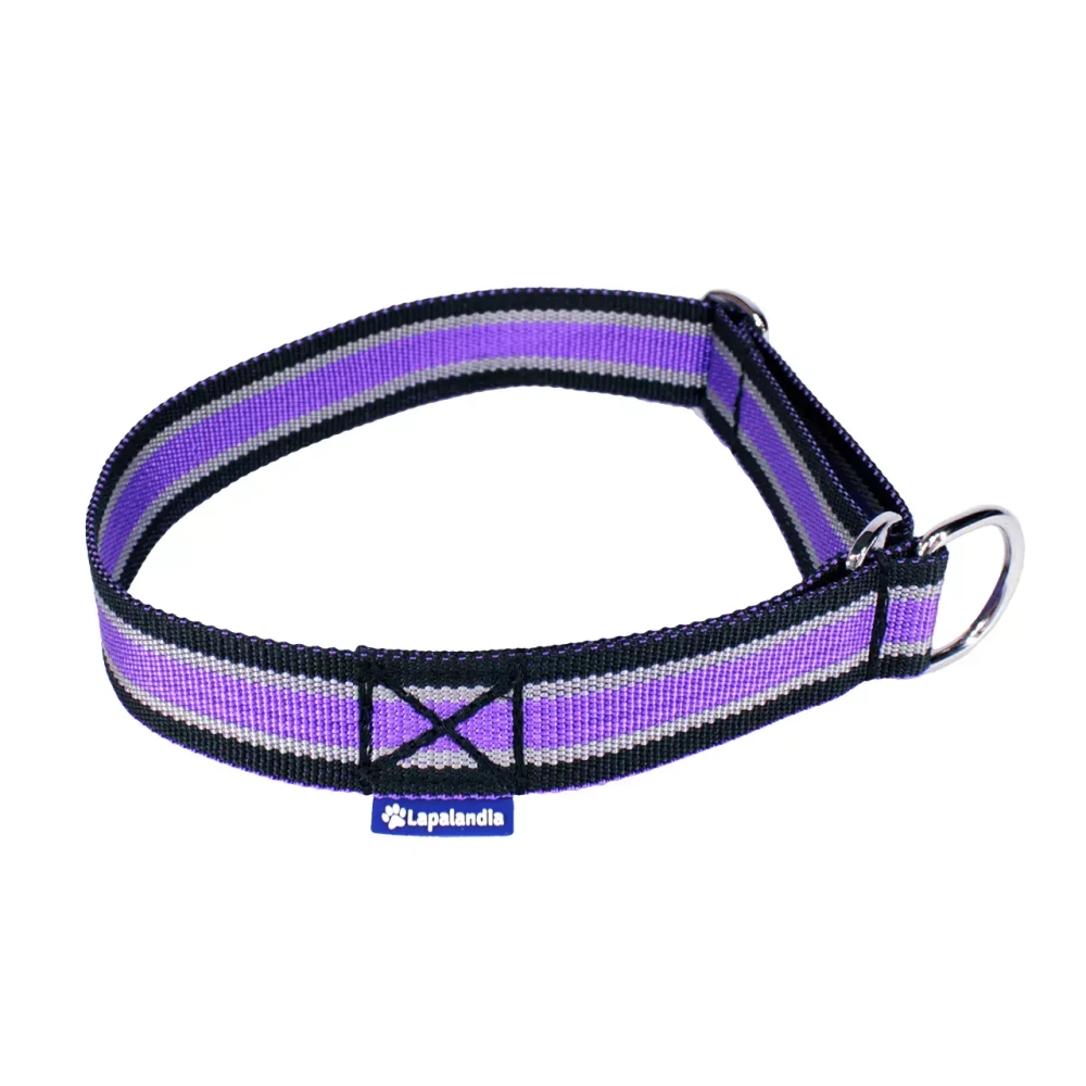 полуудавка для собаки желтая фиолетовая спорт