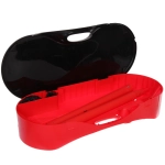 Сетка складная для игры в бадминтон, 300*150 см, красный-черный