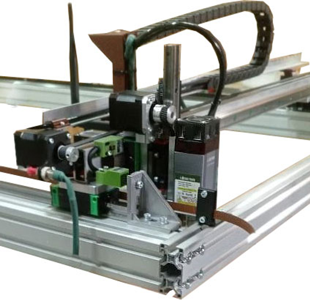 Ударно-Лазерный чпу гравер AS 600x1000