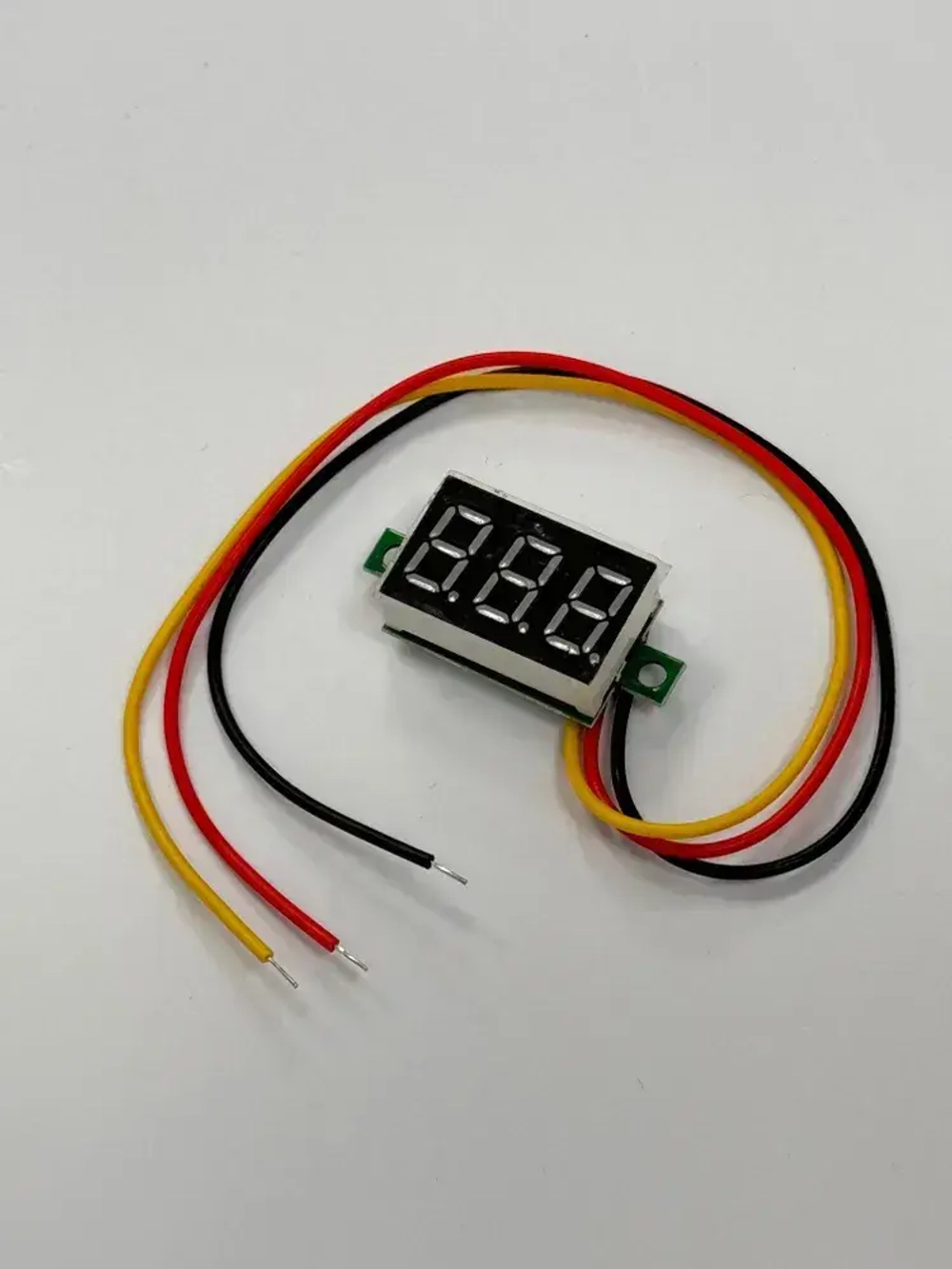 Модуль вольтметра 0-100 Вольт Красный