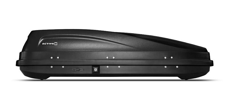 Автобокс PT Group ACTIVE S (320 л) 150х76х40, чёрный с двусторонним открыванием