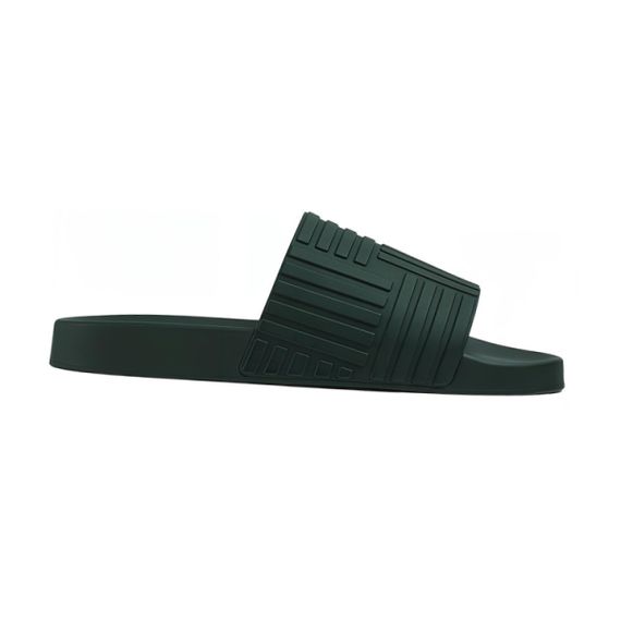 Bottega Veneta Slip-On Open Toe Sandal 'Dark Green'