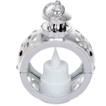 Сувенир с подсветкой «Горящая свеча» 8,5*12 см, Серебро
