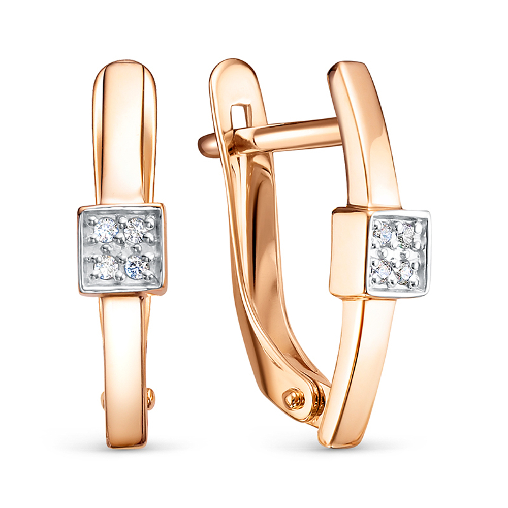 Серьги из золота 585 пробы
