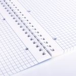 Тетрадь А4, 96 л., BRAUBERG, гребень, клетка, матовая ламинация, "Exotic", 404062, 4шт