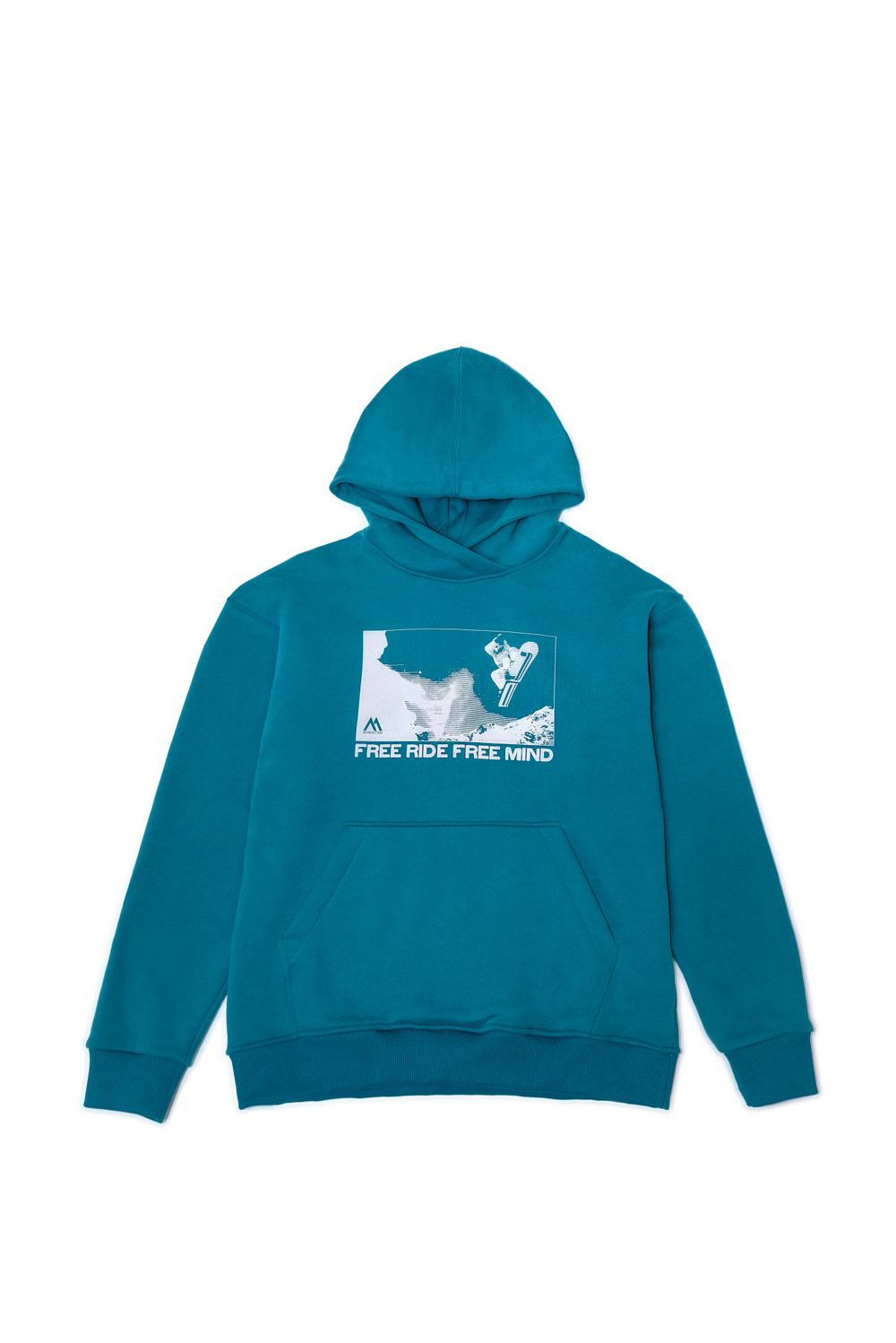 Худи оверсайз "Free Ride Free Mind"