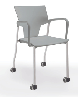 Aktiva стул на 4 ногах и колесах