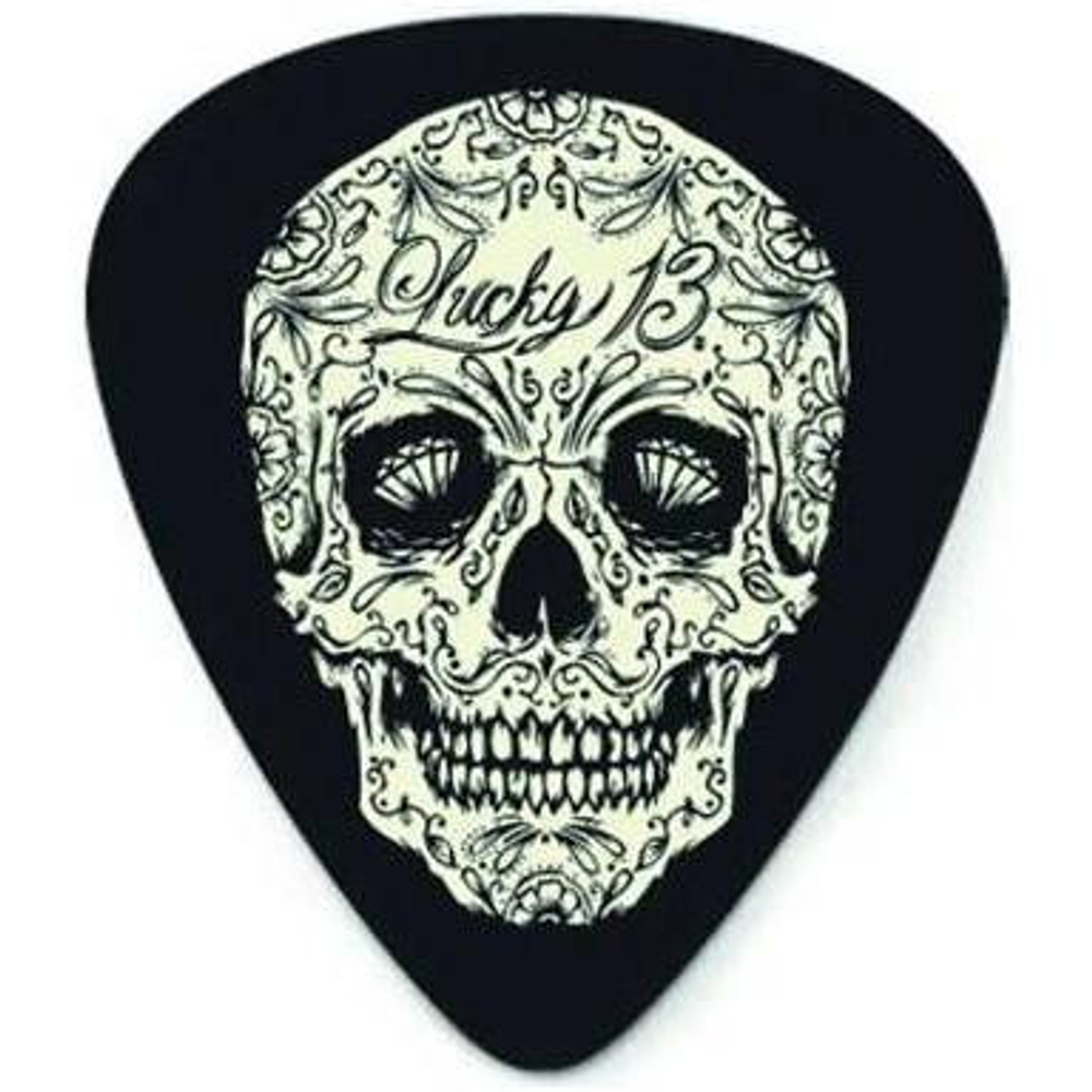 DUNLOP L14R073 DEAD WOOD-36/BG медиатор с картинкой 0,73 мм.