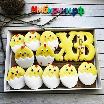 Имбирные пряники Пасха