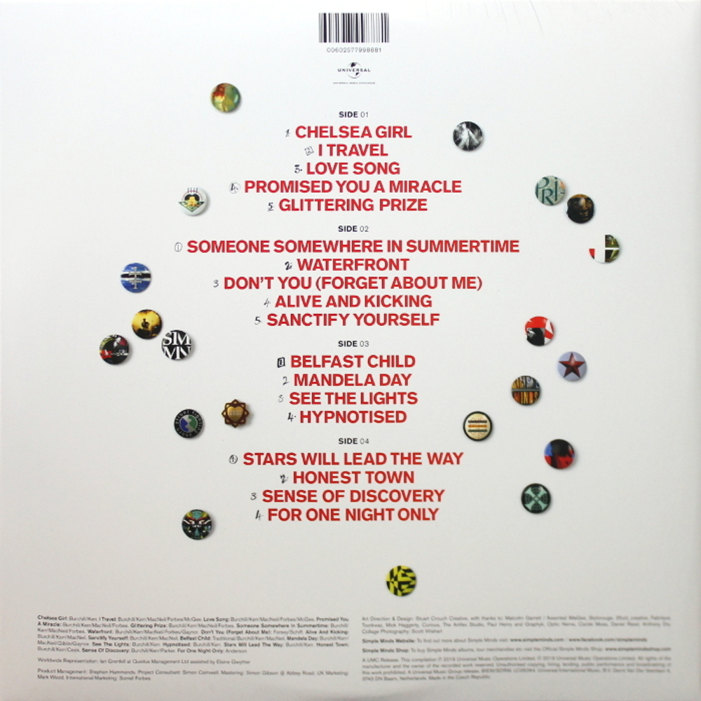 Simple Minds / 40: The Best Of 1979 - 2019 (2LP)