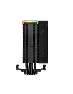 DEEPCOOL AK400 DIGITAL LGA1700/1200/115X/AM5/AM4 (18шт/кор, TDP 220W, PWM, Fan 120mm, 4 тепл. трубки, черный) RET