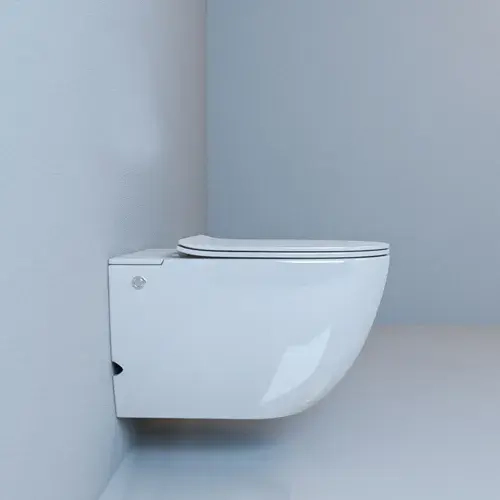 Унитаз BARBARIA Aria Pulse подвесной с функцией импульсного смыва, БЕЗ РАМЫ (585х360х330) Ceruttispa CT10591