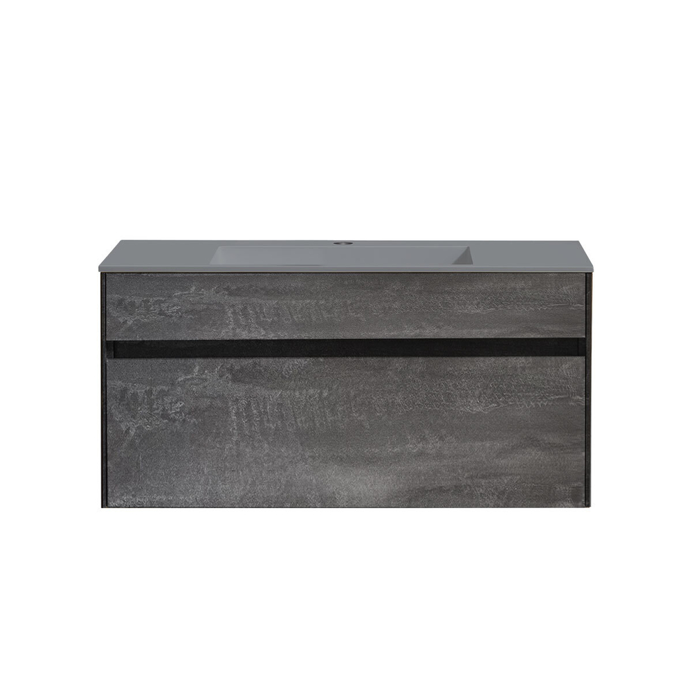 Тумба под раковину Vincea Chiara 1000 подвесная, 1 выкатной ящик soft-close, G.Stone