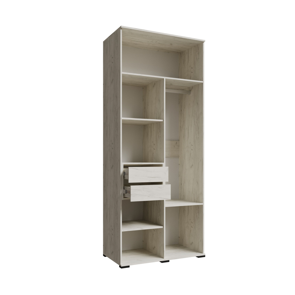 Шкаф для одежды Micon "Лилль", ЛДСП, двухдверный,2 см