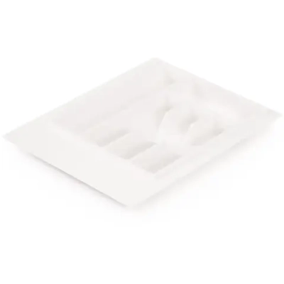 Лоток для столовых приборов Универсал (белый) (комплект 10 шт)