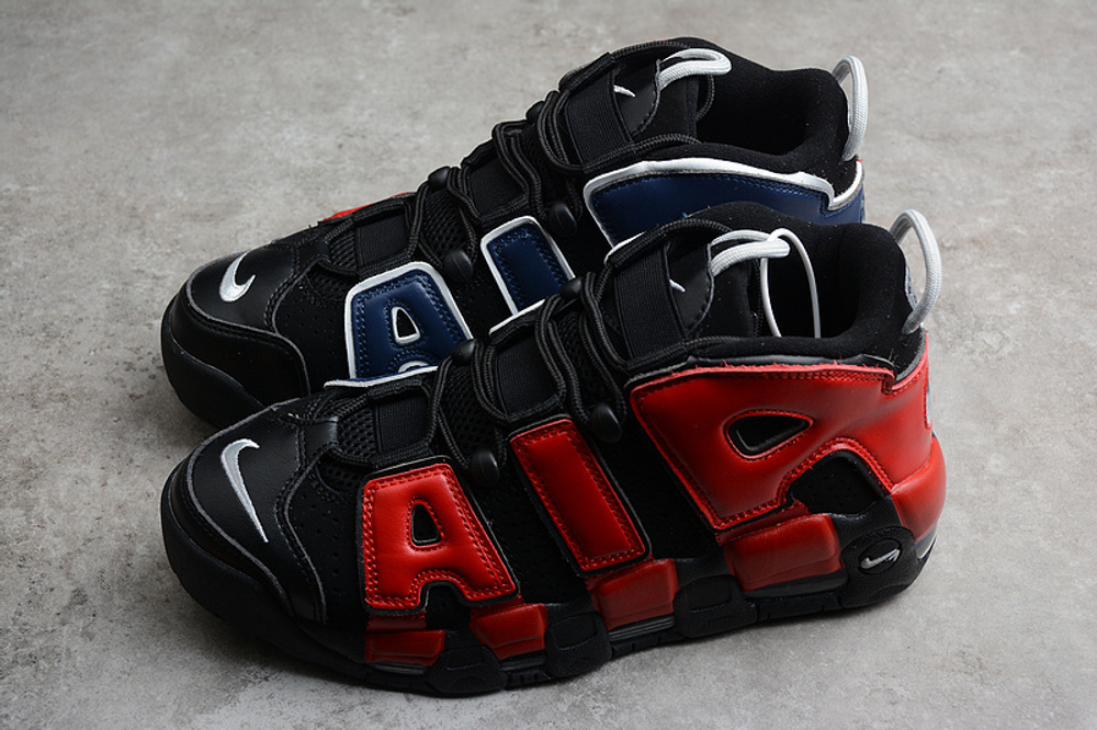 Nike Air More Uptempo Alternates Split Navy Red