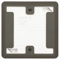 Переключатель ЭРА Эксперт 11-1506-01 двойной IP55, 10АХ-250В, ОУ, белый