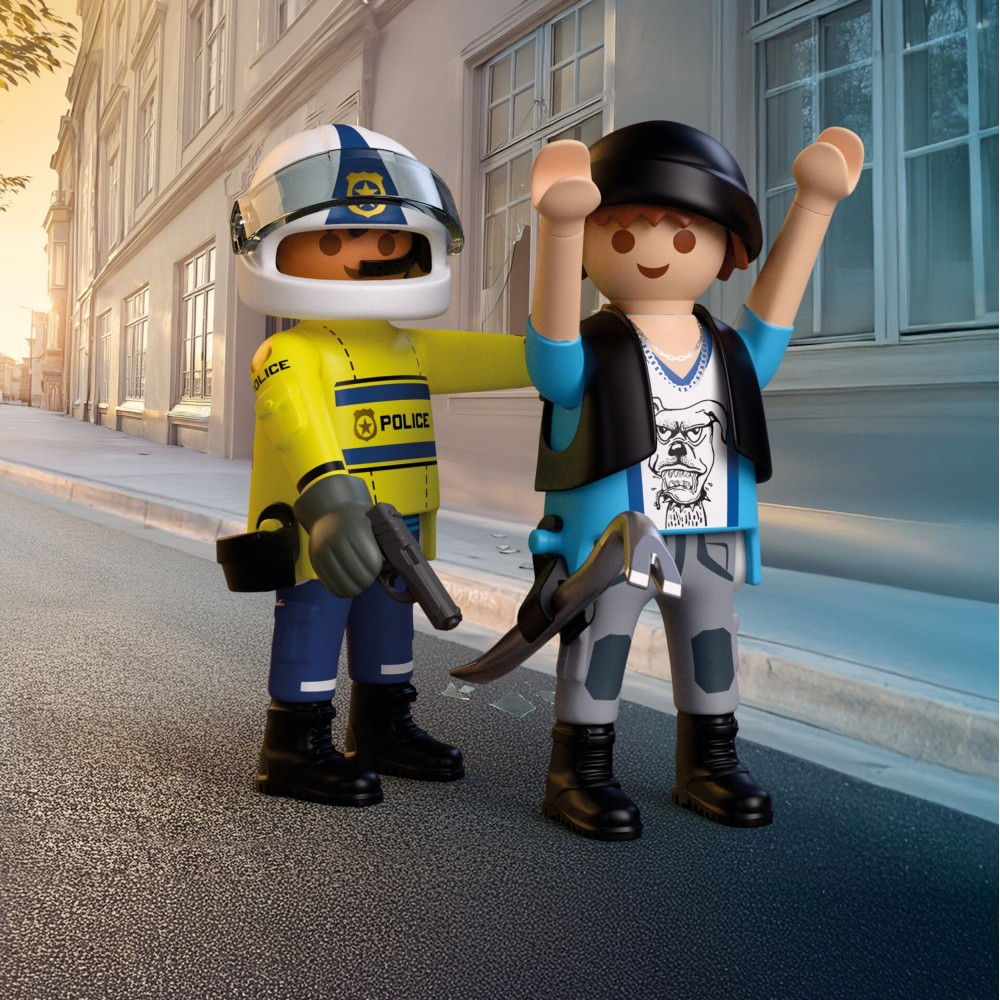 Playmobil - City Action Погоня на мотоциклах 72079