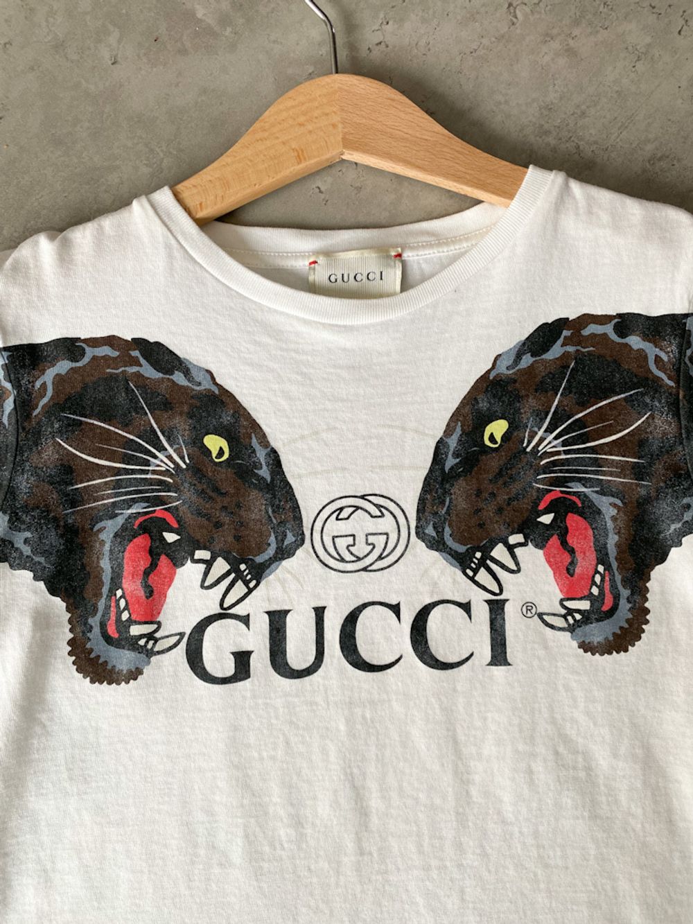 Хлопковая футболка Gucci, 128