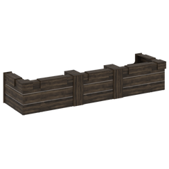 Onix Ресепшн O.R-K-38 Дуб Мали 6522*1768*1187